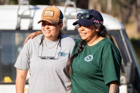 Participants at the Yarramulla Ranger Base