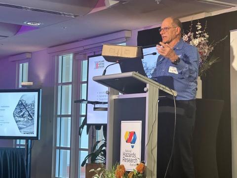 A/Prof Geoff Boughton presenting