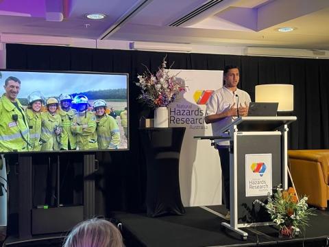 Kiam Padamsey presenting